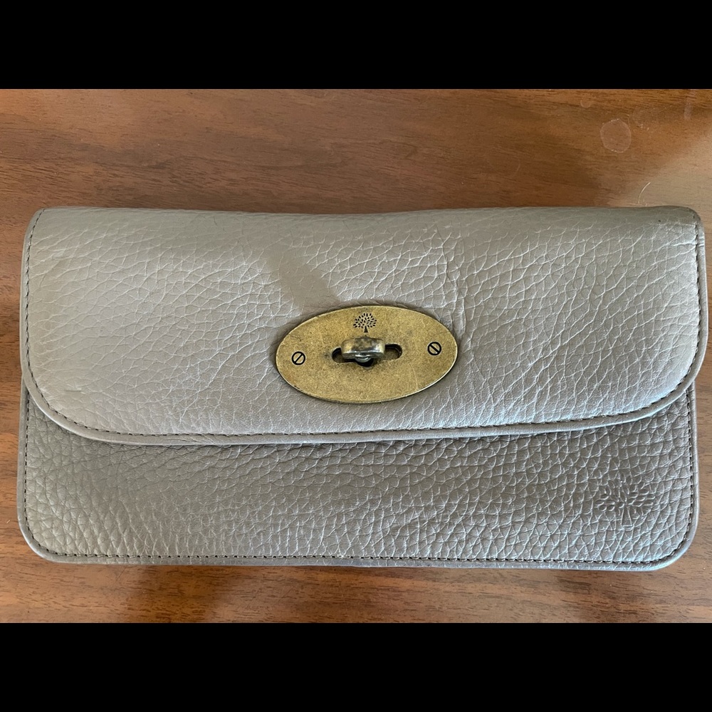 Mulberry Gray Wallet